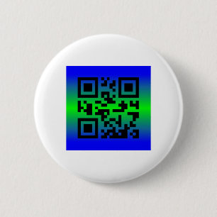 QR Code® Saying: HAVE A GREAT WEEK 6 Cm Round Badge