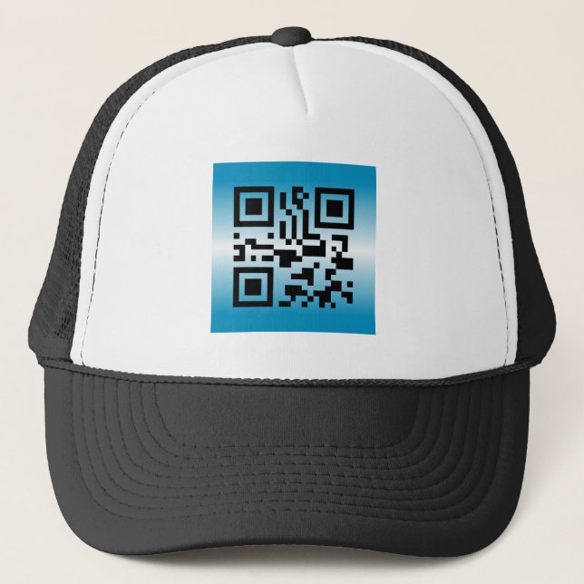 QR Code® Saying: HAVE A GREAT WEEKEND Trucker Hat (Front)