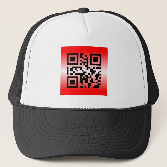 QR Code® Saying: YOU ARE LOVED Trucker Hat (Front)