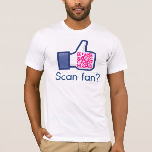 QR Code Scan Fan Tee