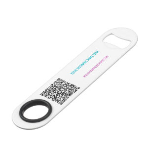 QR Code Scan Info and Custom Text Bar Key
