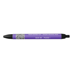 QR Code Scan Info Custom Text Business Pen Gift