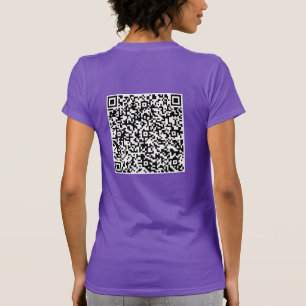 QR Code Scan Info Surprise Message T-Shirt Gift