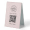 QR Code Scan to Pay | Pink Business Logo