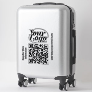 QR Code Scanner Custom Text Business Professional 