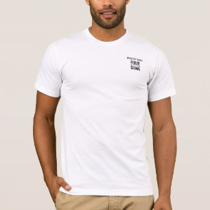 QR Code Shirt "Read My Blog"