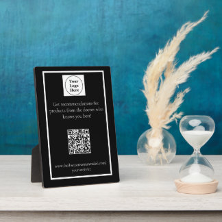 QR Code Stand Plaque