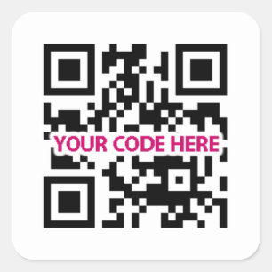 QR Code Sticker