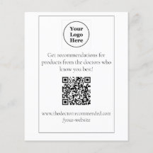 QR Code Tabletop Display