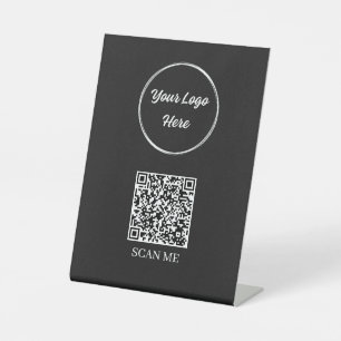 QR Code Tabletop Sign