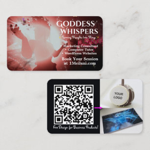 QR Code Template Business Card