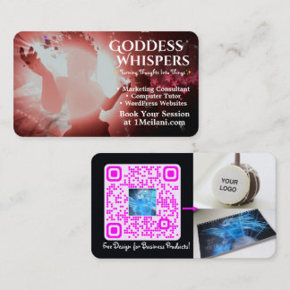 QR Code Template Business Card