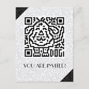 QR Code the Dog Invitation
