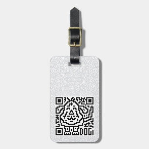 QR Code the Dog Luggage Tag