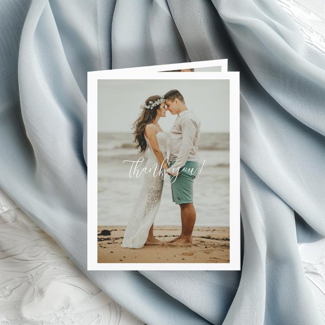 QR Code Wedding Handwritten Thank you 3 Photos (Creator Uploaded)