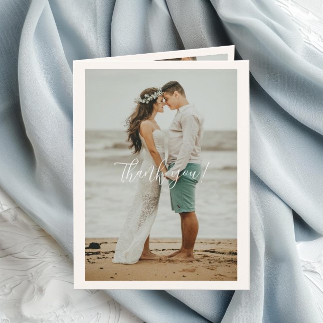 QR Code Wedding Handwritten Thank you 3 Photos (Creator Uploaded)