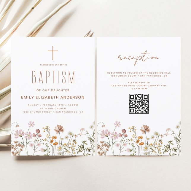 QR Code Wildflower Baptism Garden In Bloom (Creator Uploaded)