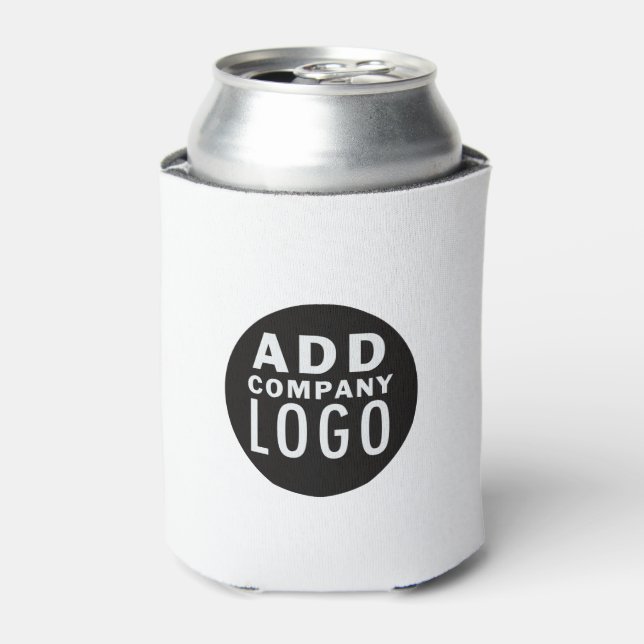 QR Code Your Business Logo Promotional Can Cooler (Can Front)