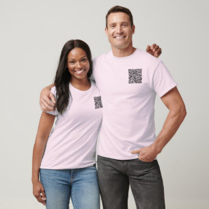QR Code Your Scan Info Message Funny T-Shirt