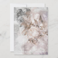 *~*  QR Ephemera AR26 RSVP PHOTO Vintage - Wedding