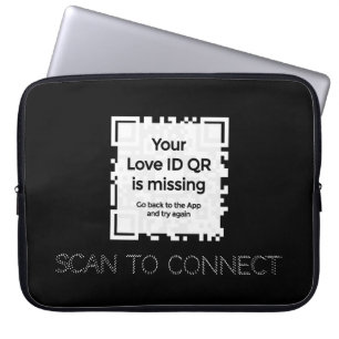 QR - GLAM Collection - BLACK Laptopschutzhülle Laptop Sleeve