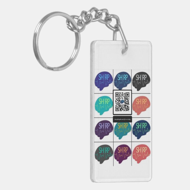 QR Keychain (Front Left)