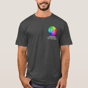 QR Logo Branding Uniform Staff T-Shirt