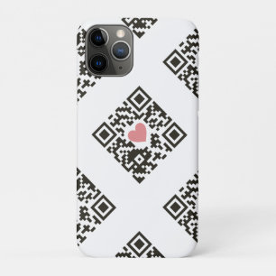 QR Love Code iPhone 11 Pro Case