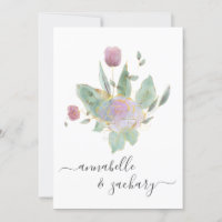 *~* QR MINIMAL RSVP Rose Bud Bouquet AR12 Wedding 
