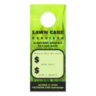 *~* QR Quote Estimate Green Grass Lawn Care Door