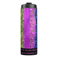 *~* QR SWAG Animal Print Glitter Rainbow Chic