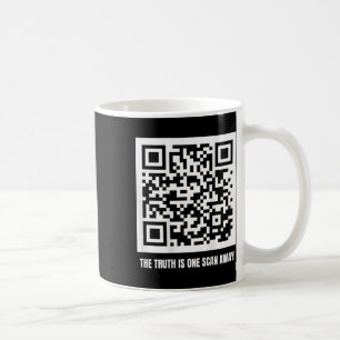 Qr Trump Dancing Code Merch Uni-adult , Black, Coffee Mug