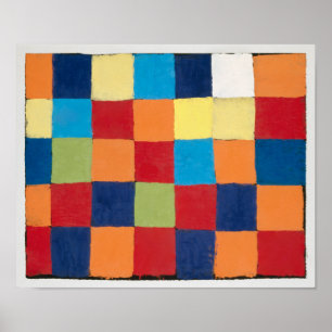 "Qu 1" Colour Chart   Paul Klee  