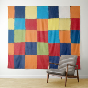 "Qu 1" Colour Chart Paul Klee Tapestry