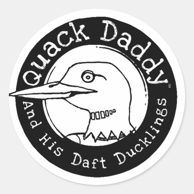 Quack Daddy Loon Logo Stickers (Front)