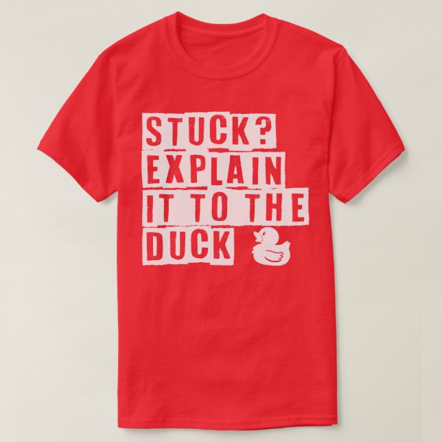 Quack Duck T-Shirt (Design Front)