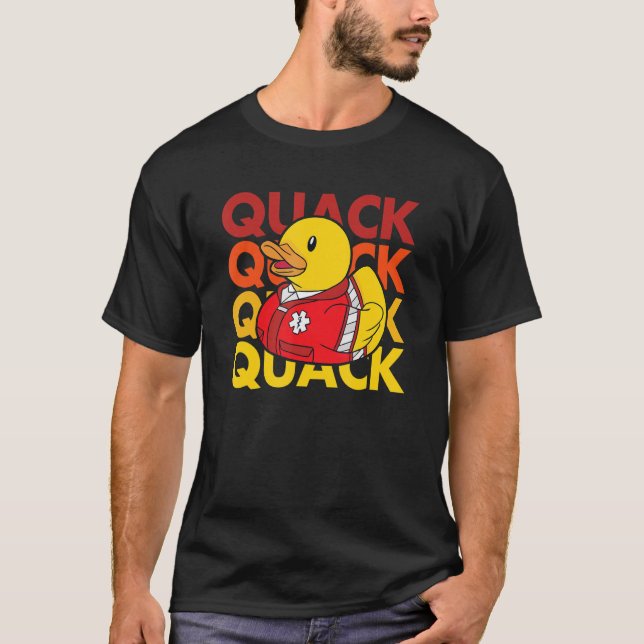 QUACK  Duck Uniform Bath Duck Paramedic T-Shirt (Front)