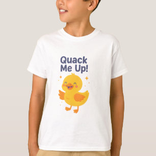Quack Me Up - Funny Cute Duckling Design for Kids T-Shirt