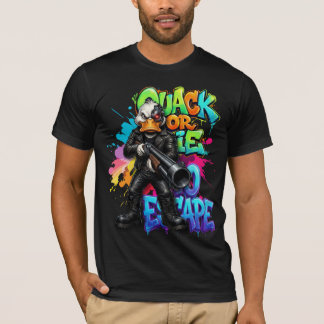 Quack or… Funny Duck Cartoon T-Shirt