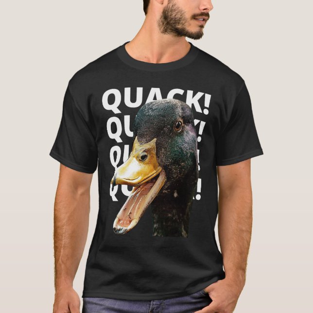 Quack Quack for Duck Lovers T-Shirt (Front)