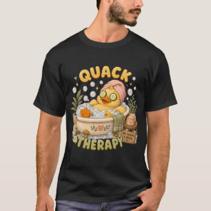 Quack Therapy Cute Spa Duck Kawaii T-Shirt