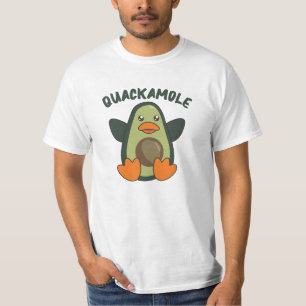 Quackamole Sweet Avocado Duck Pun Avocados T-Shirt