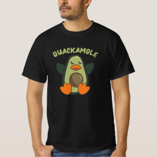 Quackamole Sweet Avocado Duck Pun Avocados T-Shirt