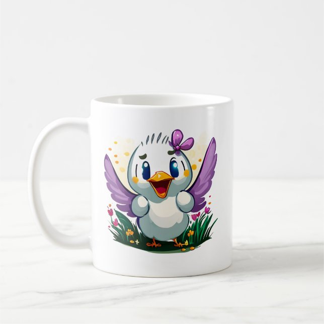 Quackin' Cute Coffee Mug (Left)