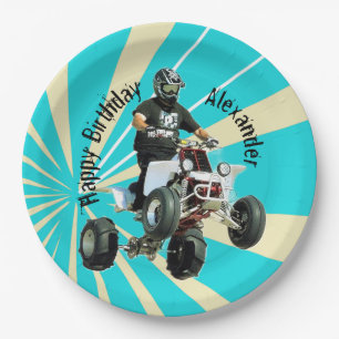 Quad bike / ATV Paper Plate