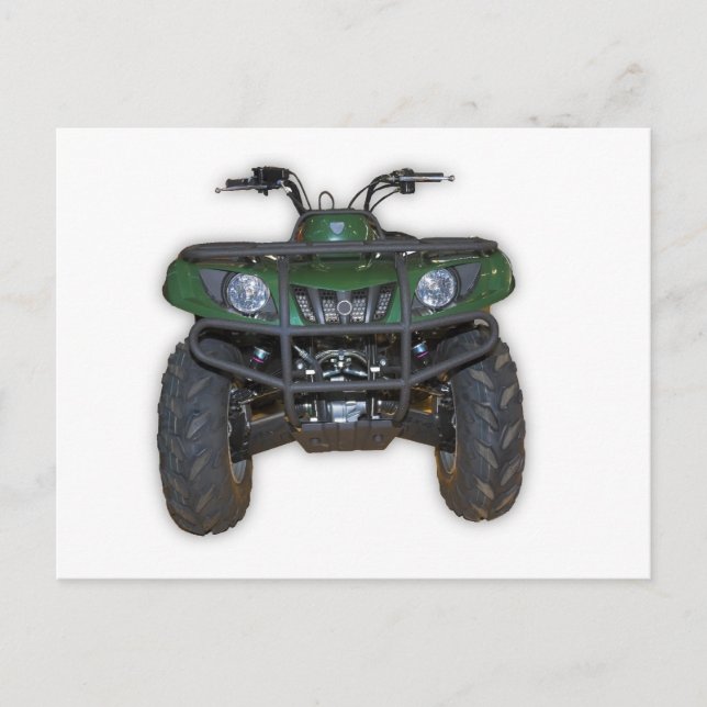 quad bike - atv postcard (Front)