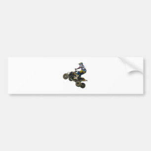 quad bike bumper sticker