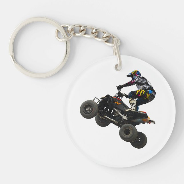 quad bike key ring (Front)