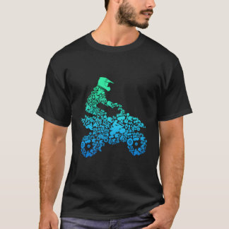 Quad Biker Atv 4 Wheeler Quad For And T-Shirt