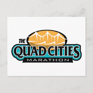 Quad Cities Marathon Postcard
